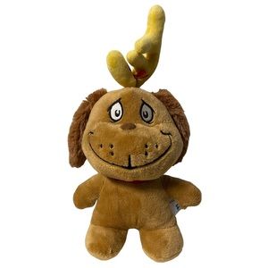 The Grinch Max Dood Plush Christmas Dog With Antlers Stuffed Animal Dr Seuss